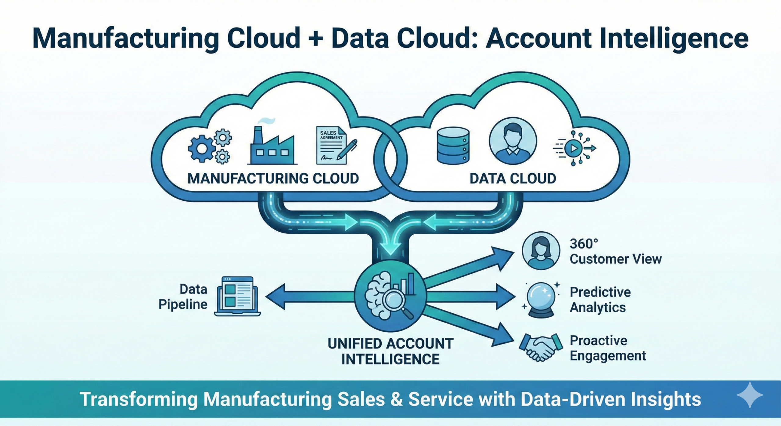 Manufacturing Cloud + Data Cloud: Account Intelligence for Manufacturers